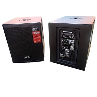 Foto 7 | Sistema de Sonido Profesional Vamav Coopertwin Negro 700W Rms