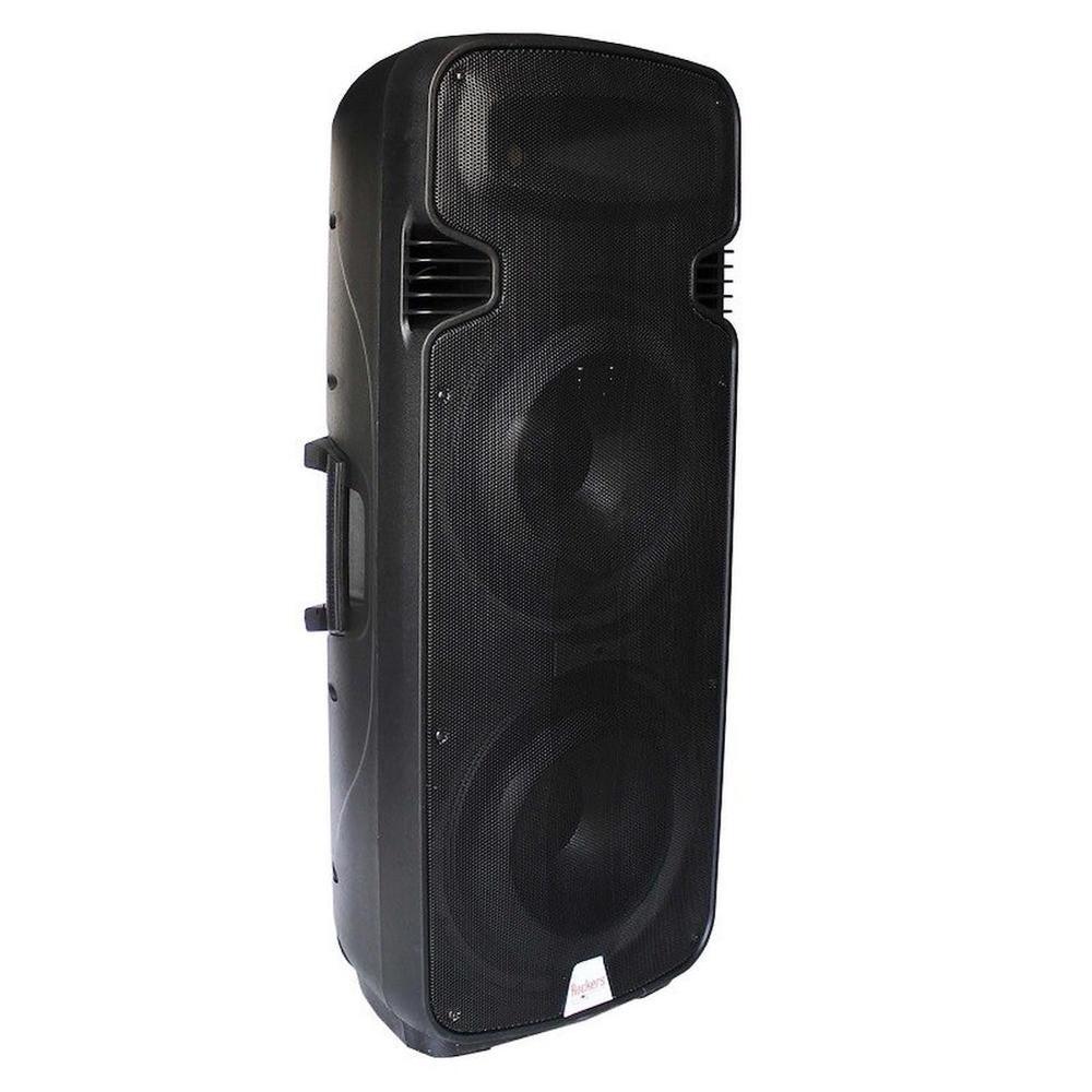 Foto 2 pulgar | Bafle Biamplificado Concert Doble 15 Bluetooth Usb Sd Fm Aux