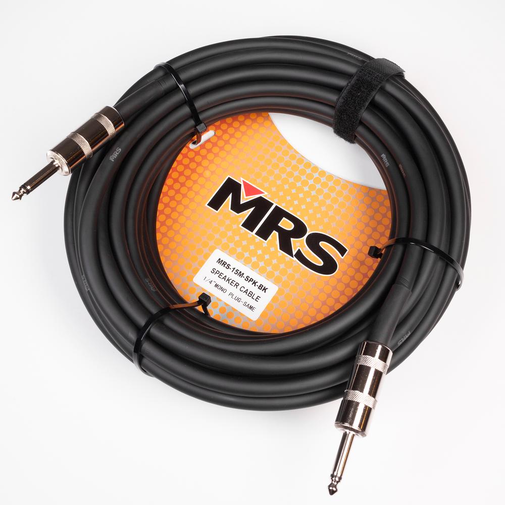 Foto 2 | Cable Para Bafle De 15 M Morrison Mrs-15m-spk-bk Color Negro Conector 1/4 Pulgada