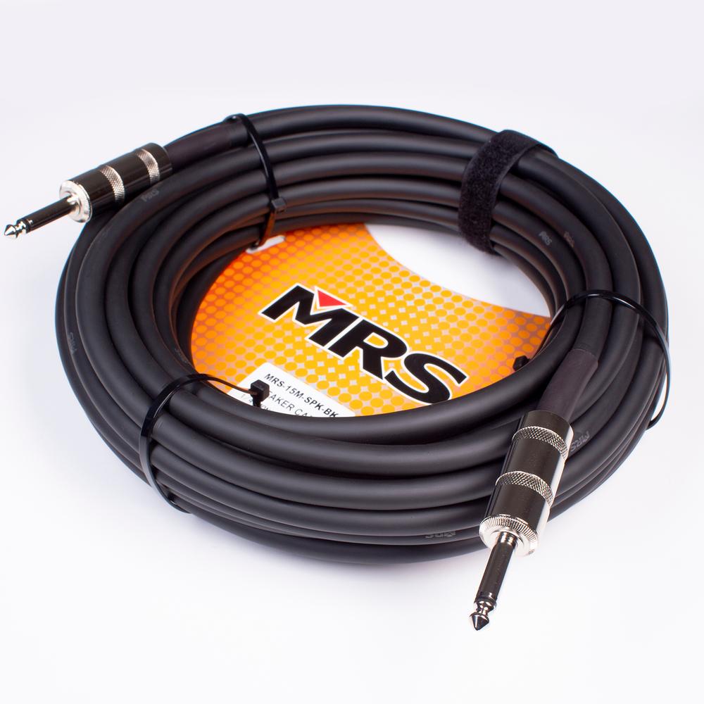 Foto 4 pulgar | Cable Para Bafle De 15 M Morrison Mrs-15m-spk-bk Color Negro Conector 1/4 Pulgada