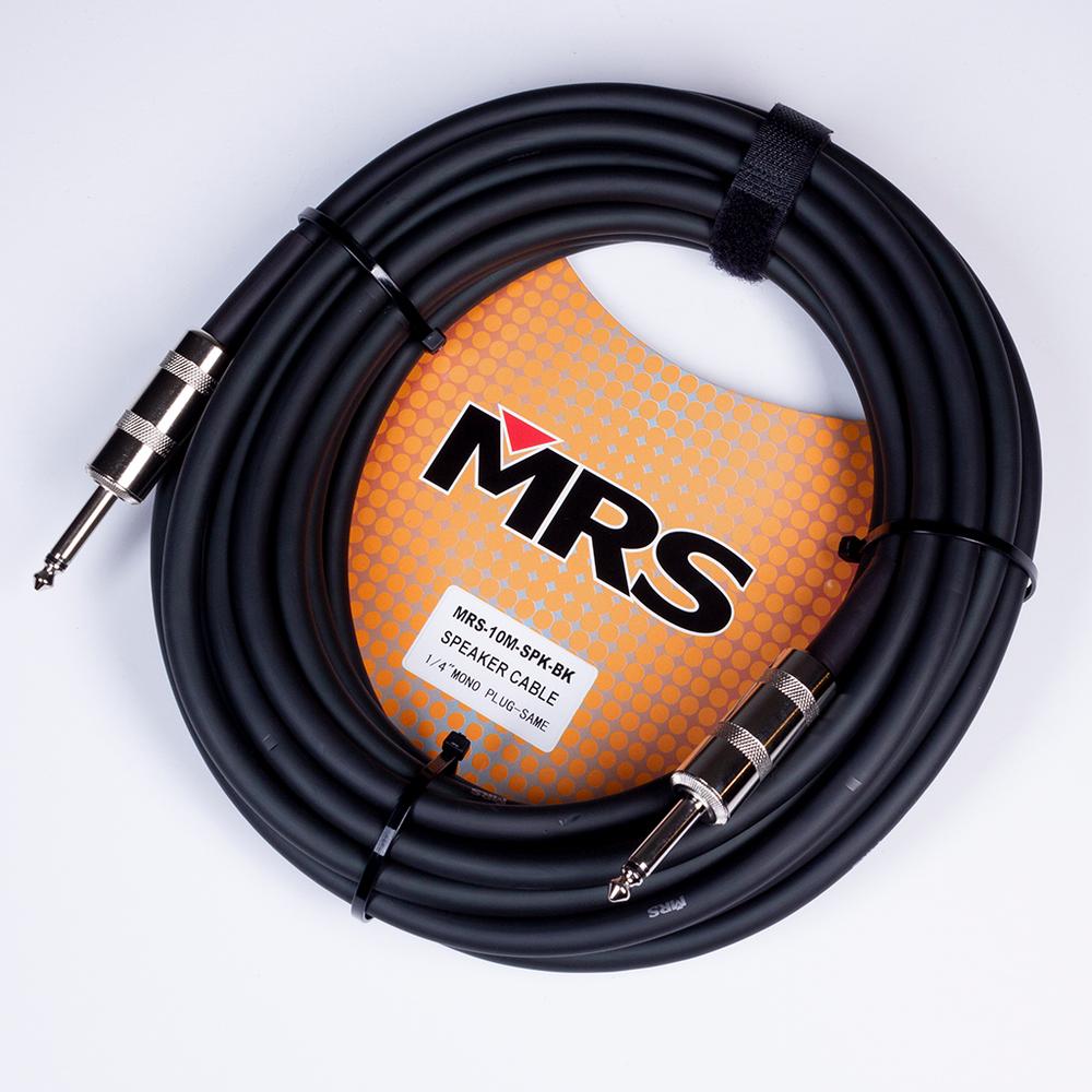 Foto 2 | Cable Para Bafle De 10 M Morrison Mrs-10m-spk-bk Color Negro Conector 1/4 Pulgada