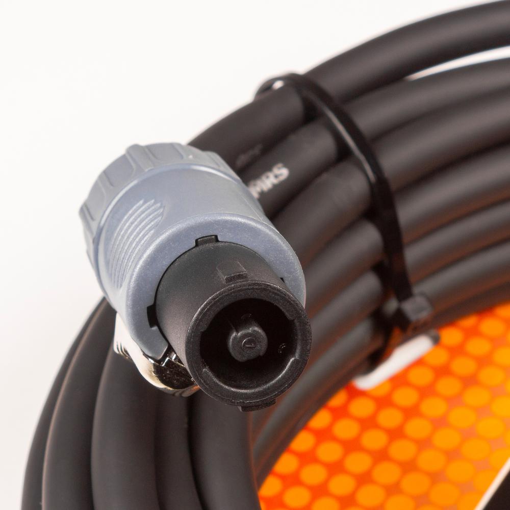 Foto 4 | Cable Para Bafle De 10 M Morrison Mrs-10m-spkk-bk Color Negro Conector Speakon K4cf