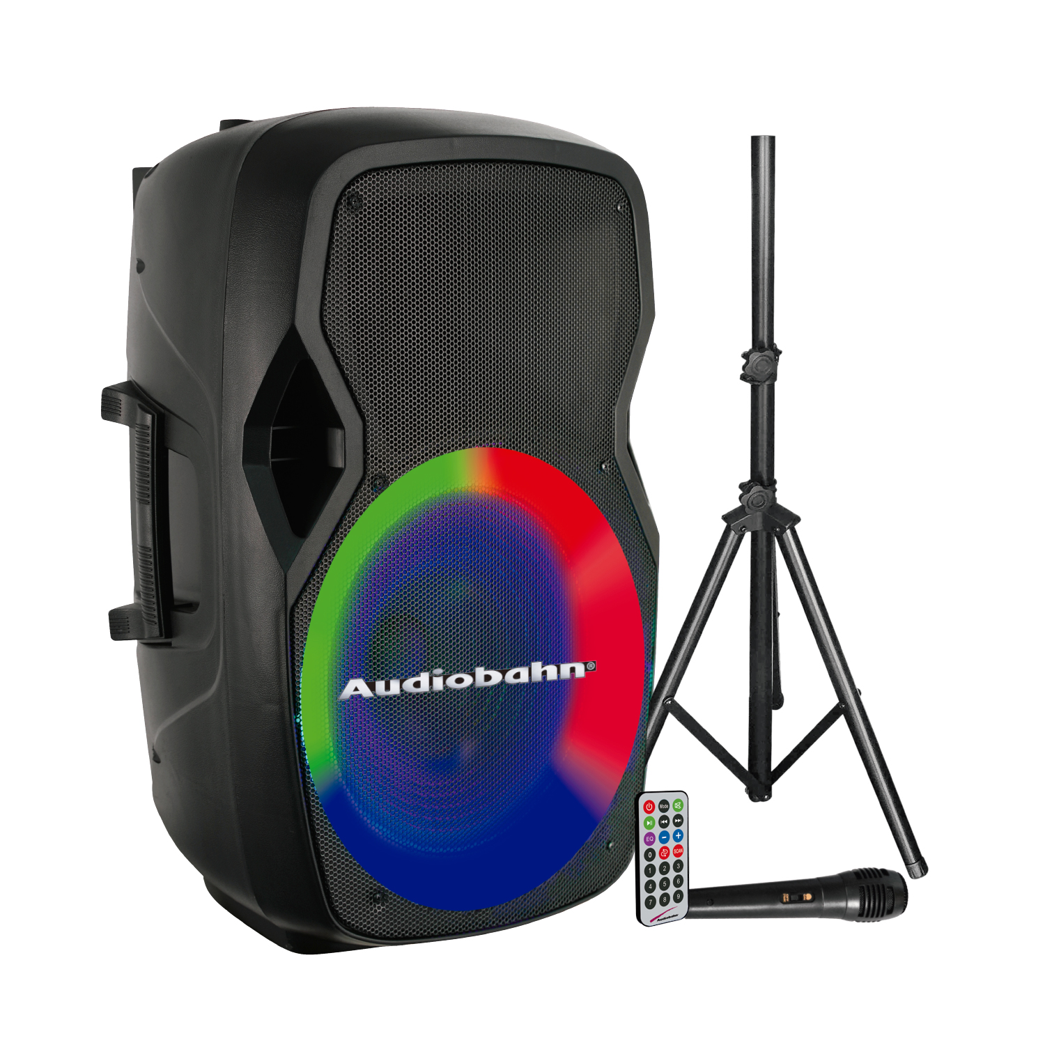 Foto 2 pulgar | Bafle Recargable Audiobahn 15'' con Rgb Ast415