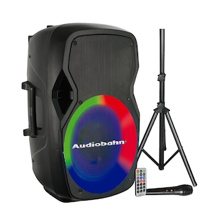 Foto 1 | Bafle Recargable Audiobahn 15'' con Rgb Ast415