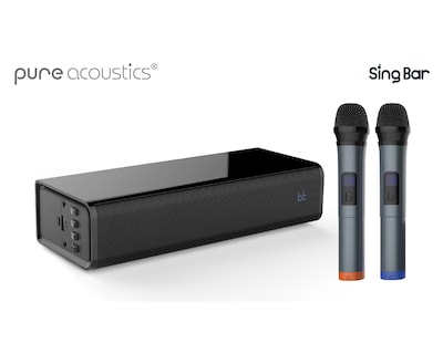 Foto 6 | Bocina Pure Acoustics con 2 Microfonos Inalambrica