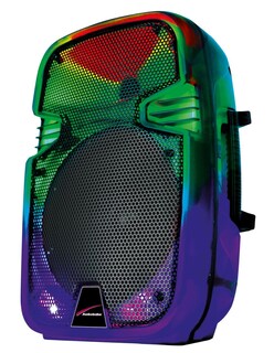 Foto 2 | Bafle Recargable Audiobahn 8'' Con Iluminación Rgb Asg608i
