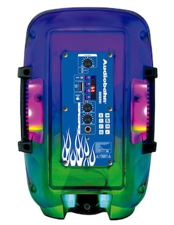 Foto 4 | Bafle Recargable Audiobahn 8'' Con Iluminación Rgb Asg608i