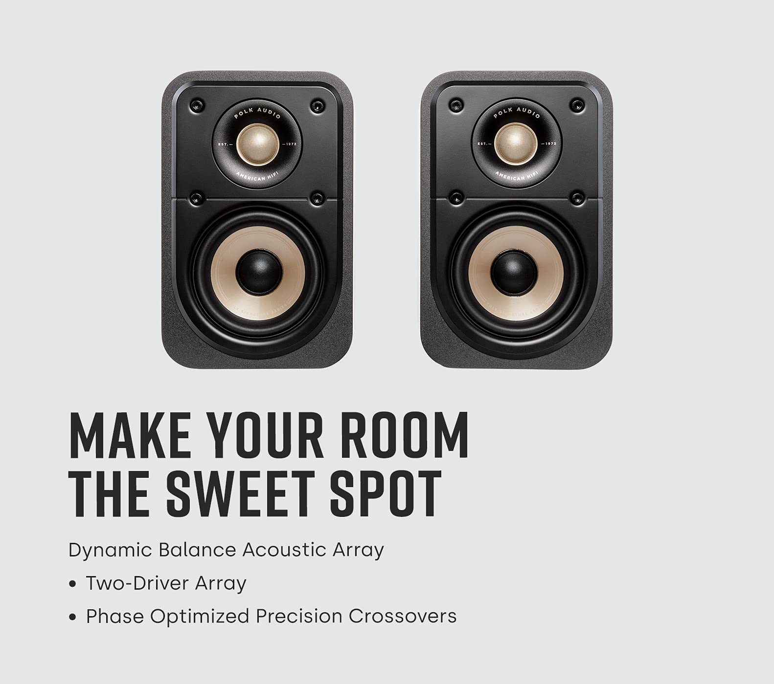 Foto 5 | Altavoz Envolvente Polk Signature Elite Es10 (par) - Venta Internacional.