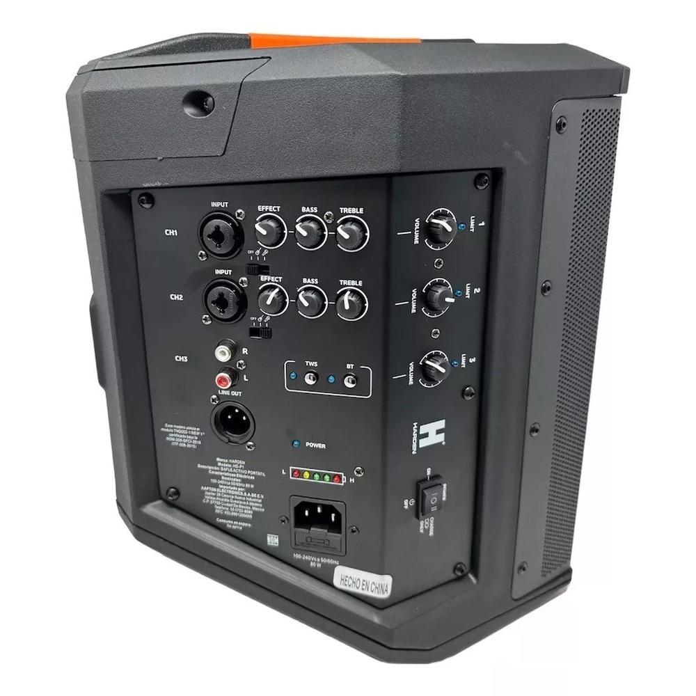 Foto 3 | Bafle Harden 6.5'' Amplificado Clase D Bluetooth Profesional