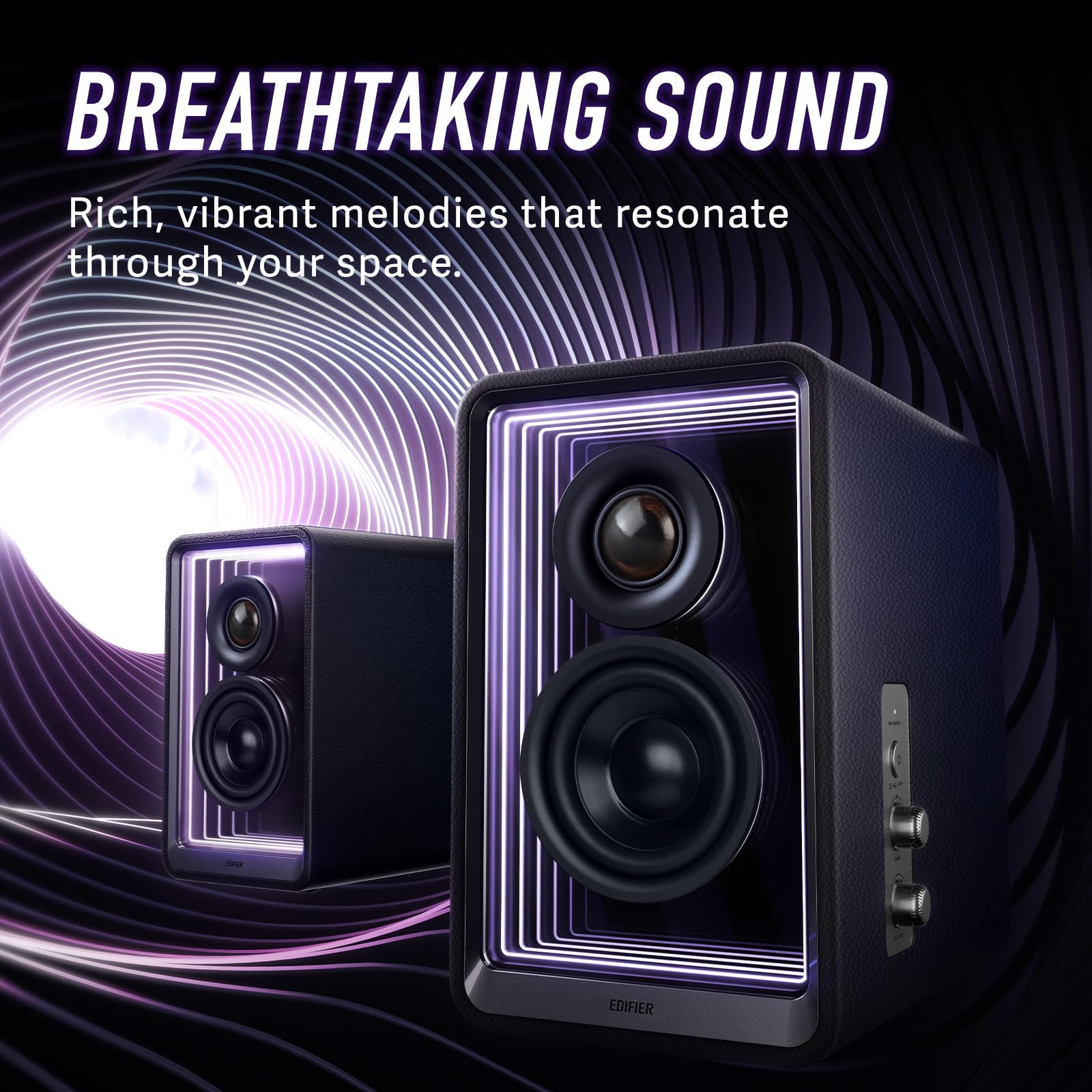 Foto 2 | Altavoces Active Monitor Edifier Qr65 De 70 W Con Cargador De 65 W, Color Negro - Venta Internacional.
