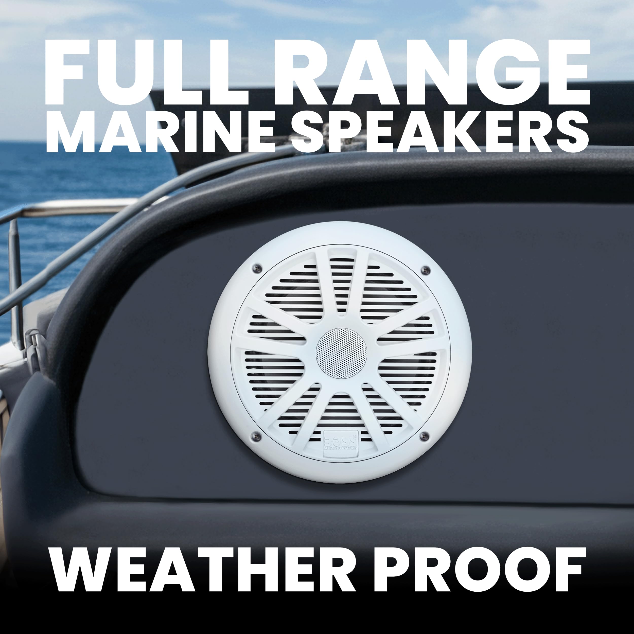 Foto 4 pulgar | Altavoces Marinos Boss Audio Systems Mr6w 6.5 180w 4 Ohmios - Venta Internacional.