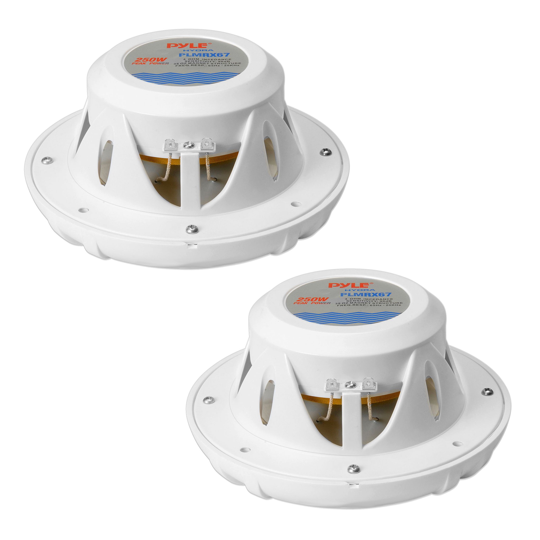 Foto 2 | Sistema De Altavoces Marinos Pyle Plmrx67 De 250 W Con Altavoz De 6.5 Pulgadas - Venta Internacional.