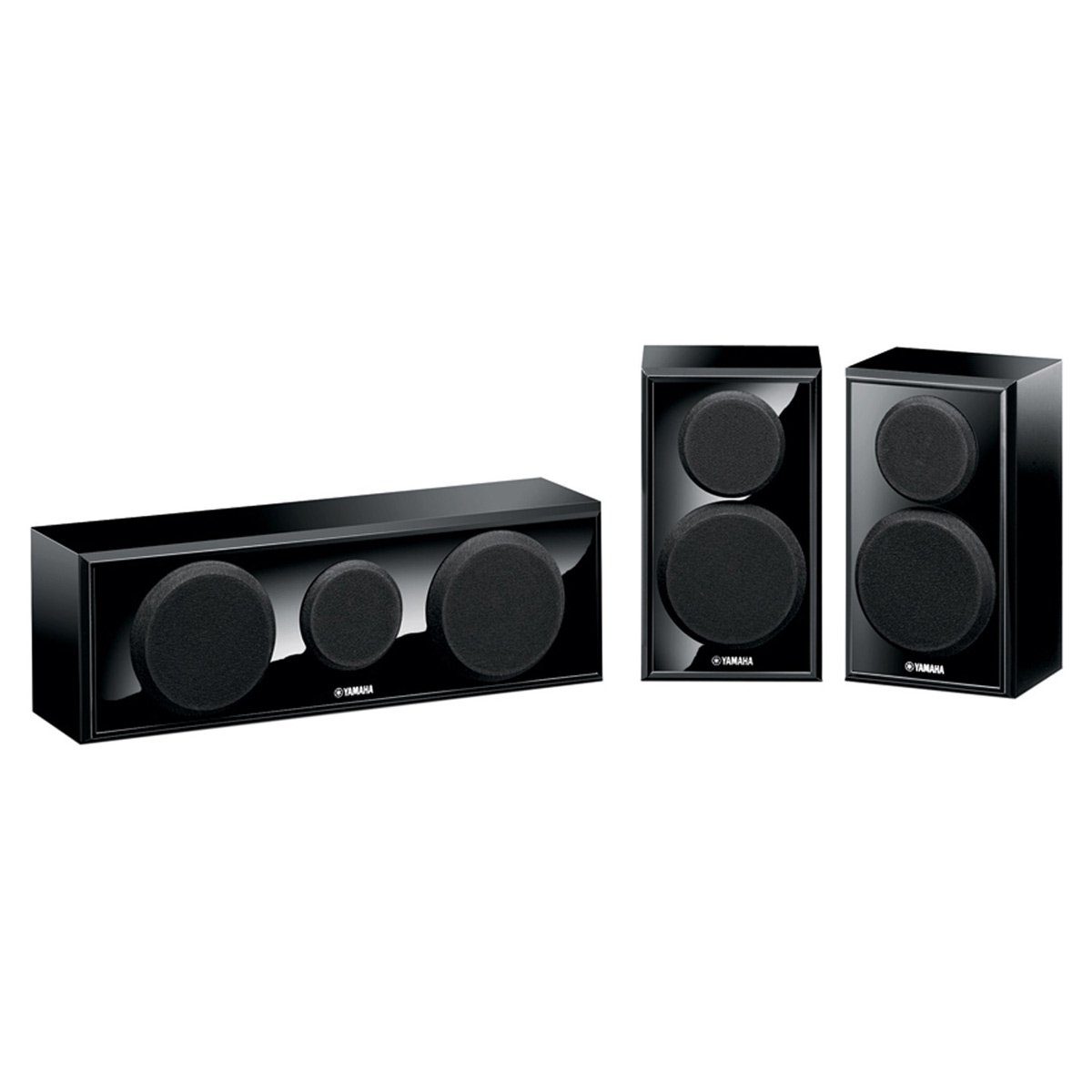 Paquete De Altavoces Yamaha Ns-p150 Center/surround (3) Negro - Venta Internacional.