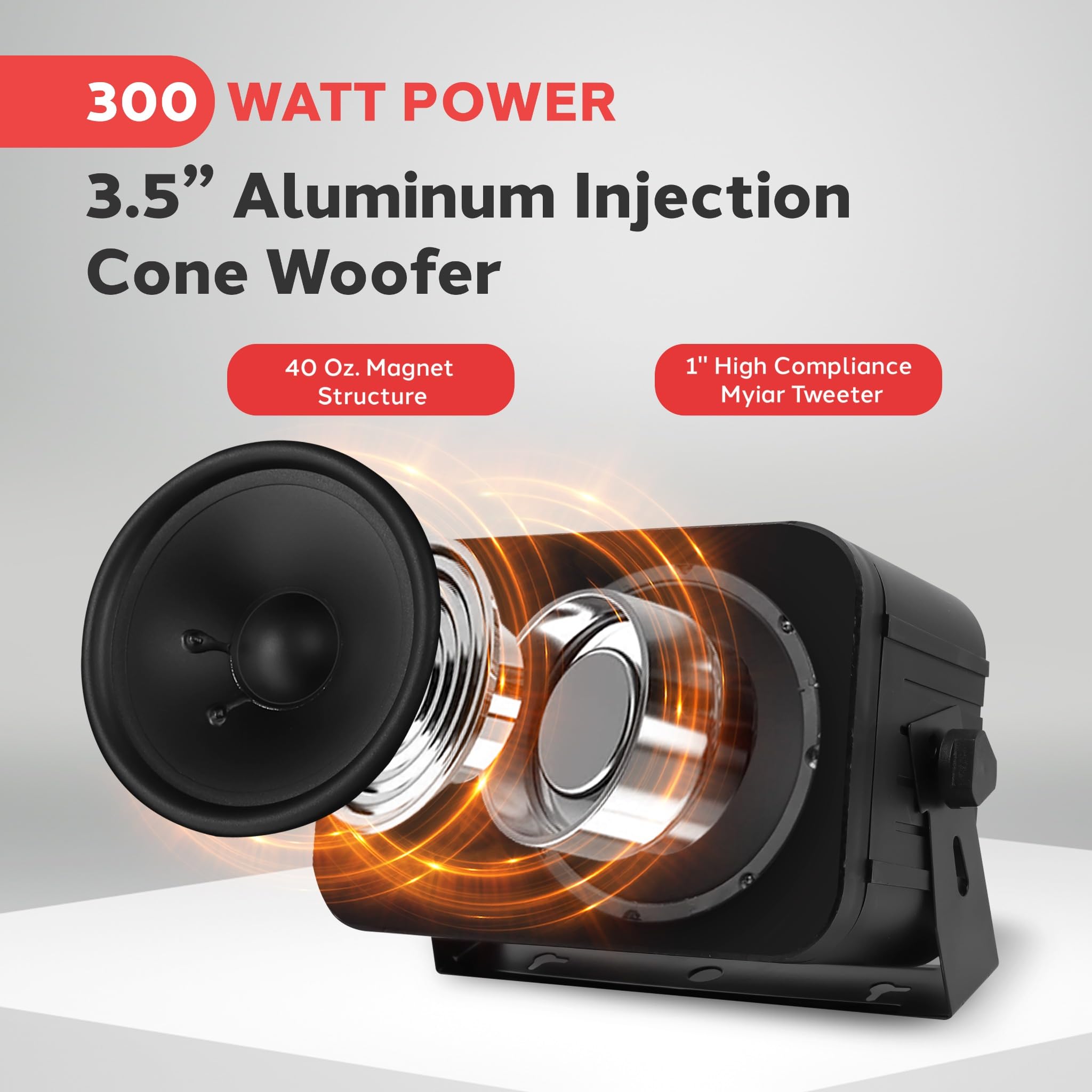 Foto 6 pulgar | Altavoces Marinos Pyle 300 w-Venta Internacional