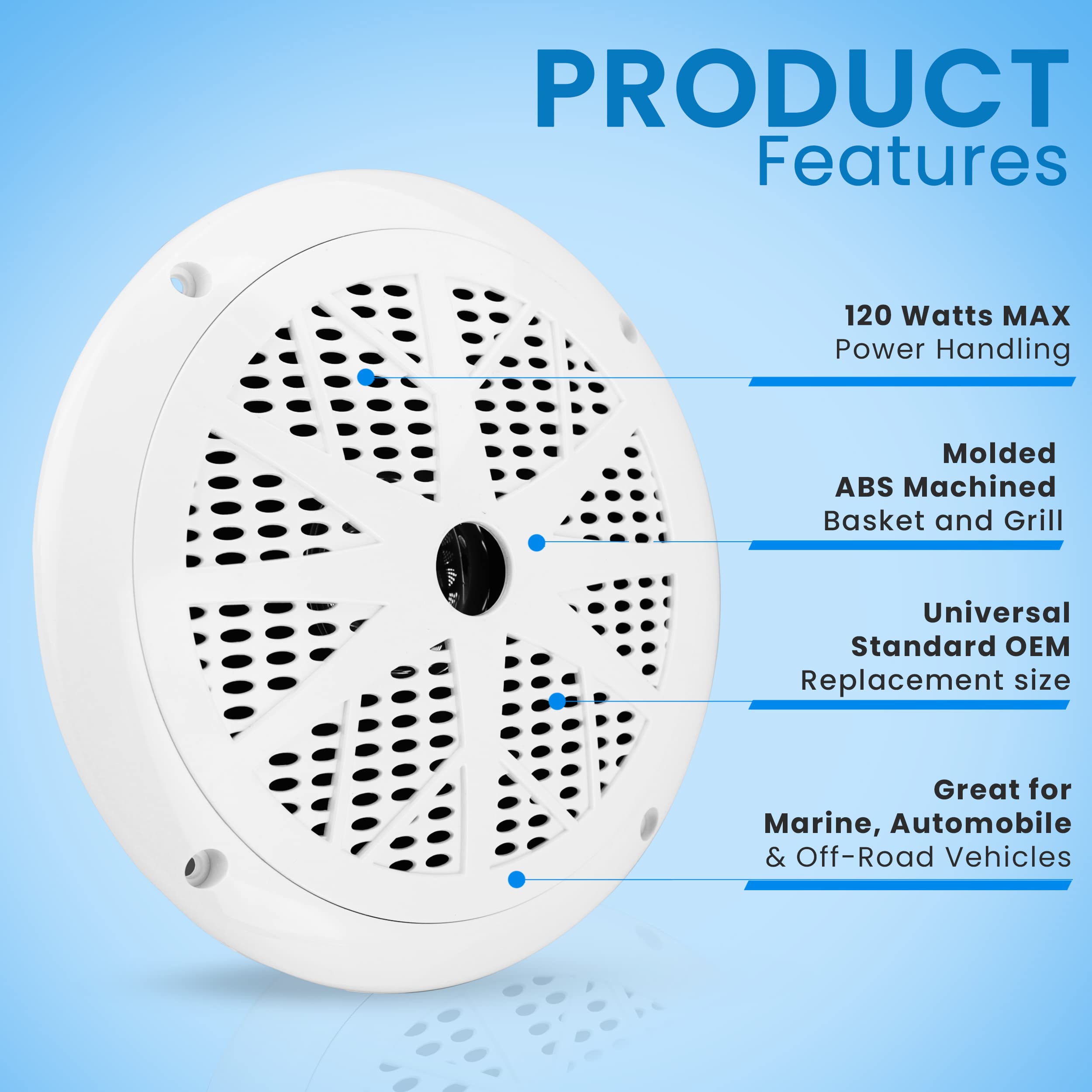 Foto 7 pulgar | Altavoces Marinos Pyle 120 w-Venta Internacional