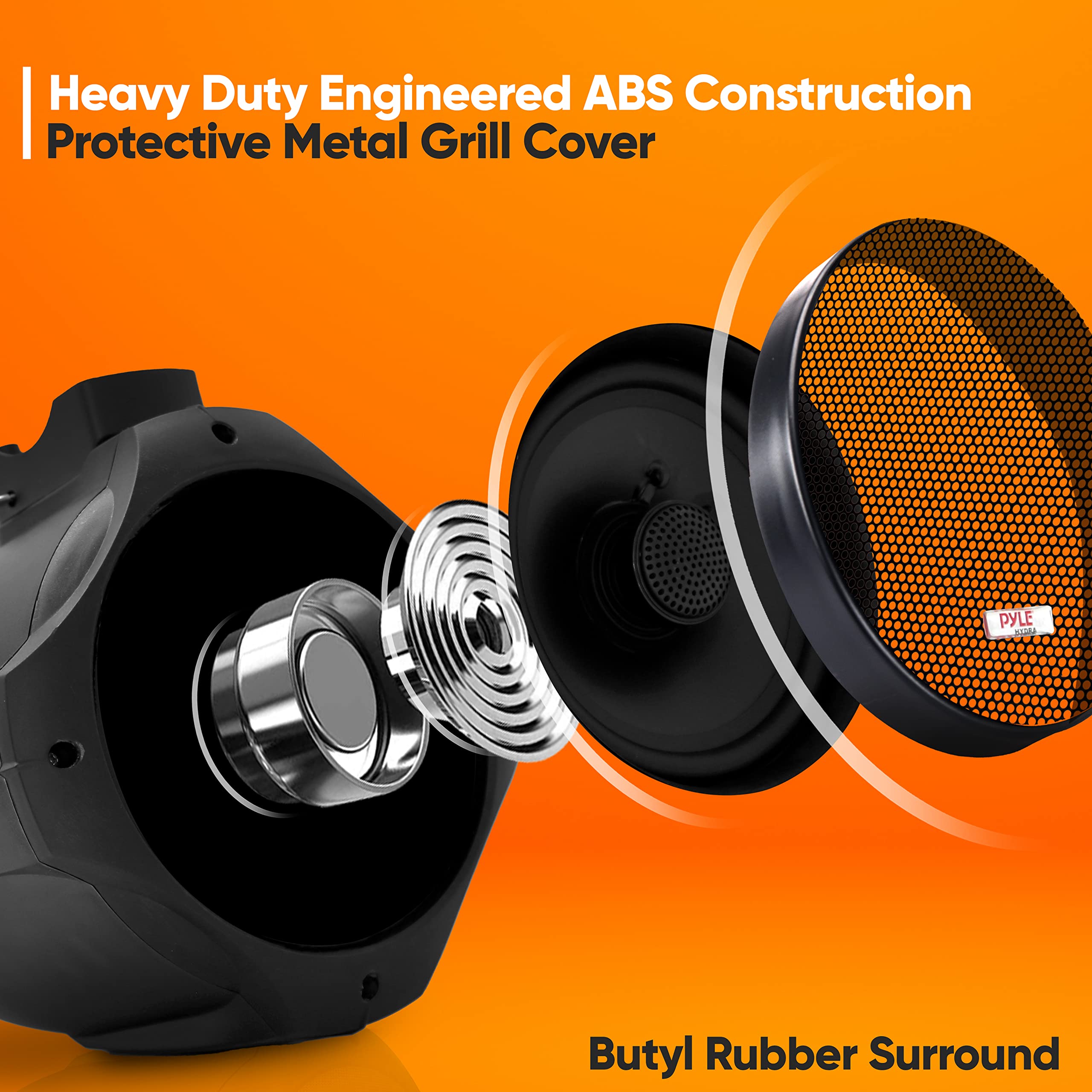 Foto 7 pulgar | Altavoces Marinos Pyle 200 w-Venta Internacional