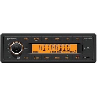 Foto 1 | Estéreo De Coche Continental Con Am/fm/bt/usb De 12 V Con Arnés - Venta Internacional.