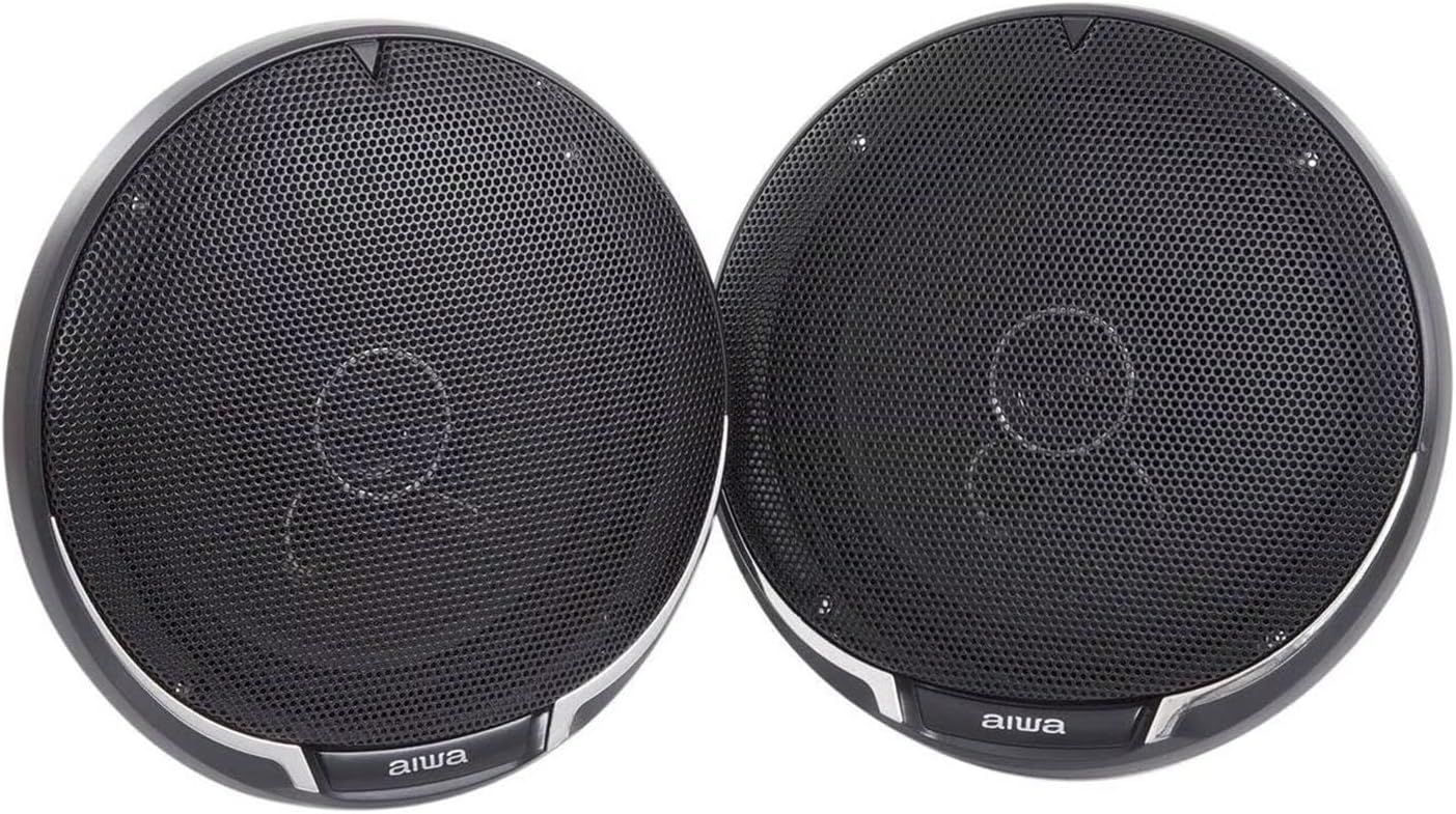 Autoparlantes 6.5'' 2 Vias 16cm 200w Color Negro Aiwa