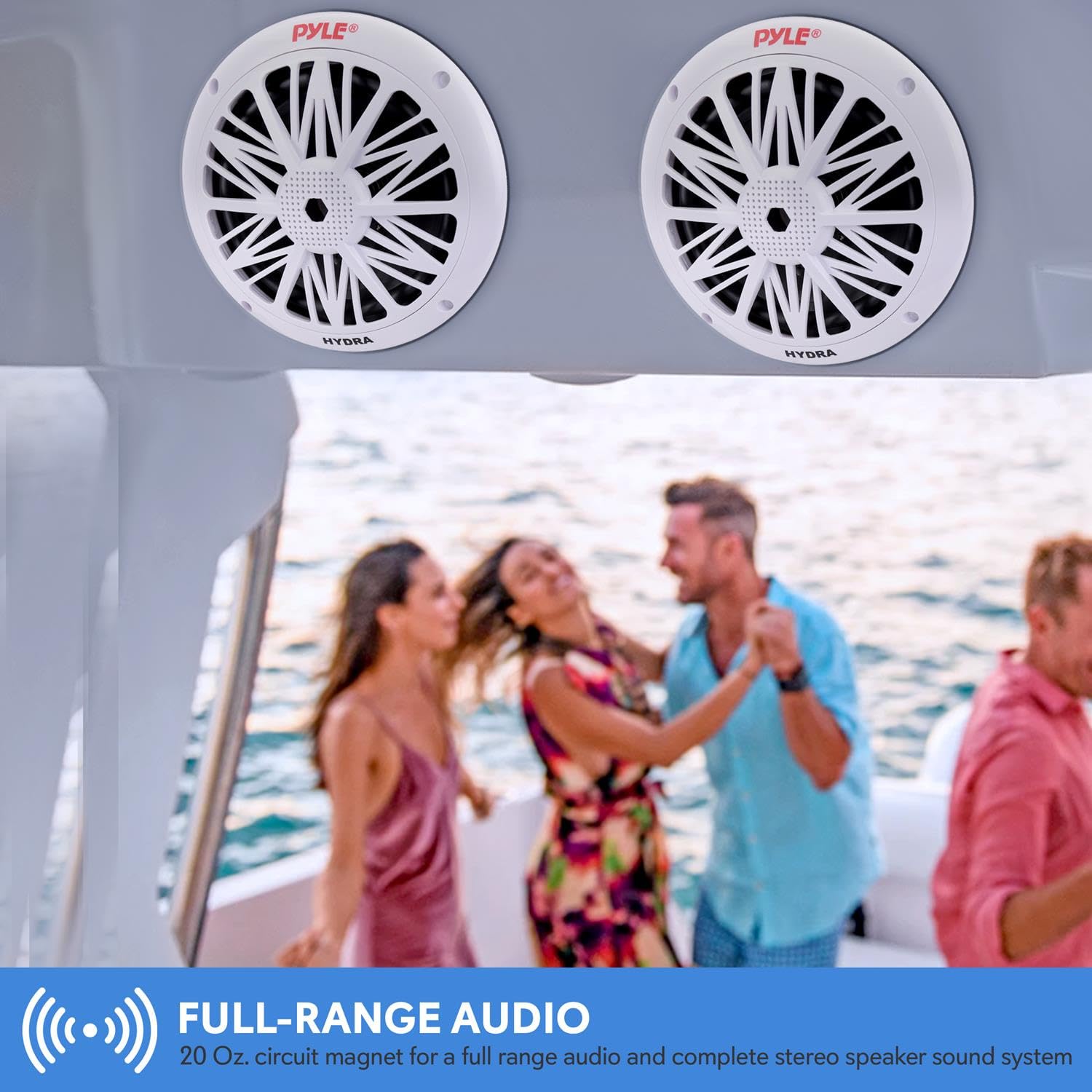 Foto 5 pulgar | Altavoces Marinos Pyle Plmr62 6,5 Pulgadas 2 Vías 200 w Resistentes al Agua - Venta Internacional