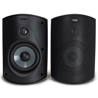 Foto 1 | Altavoces Exteriores Polk Audio Atrium 5 Potente Bass Black - Venta Internacional.