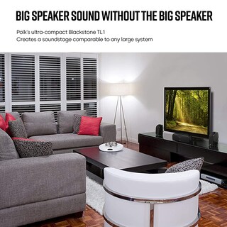 Foto 5 | Altavoz De Canal Central Polk Audio Tl1 Negro - Venta Internacional.