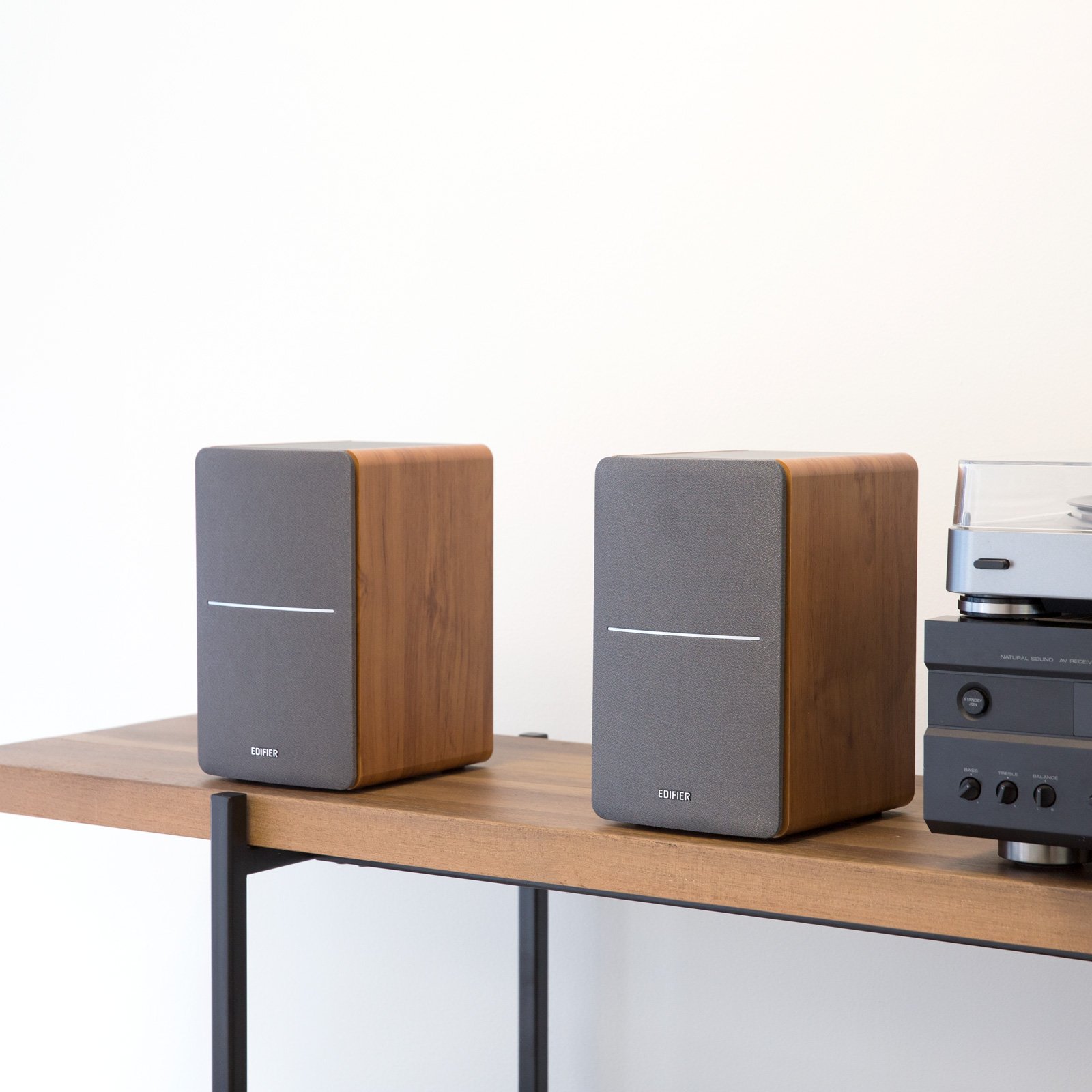 Foto 7 | Par De Altavoces Pasivos De Estantería Edifier P12, Color Madera - Venta Internacional.