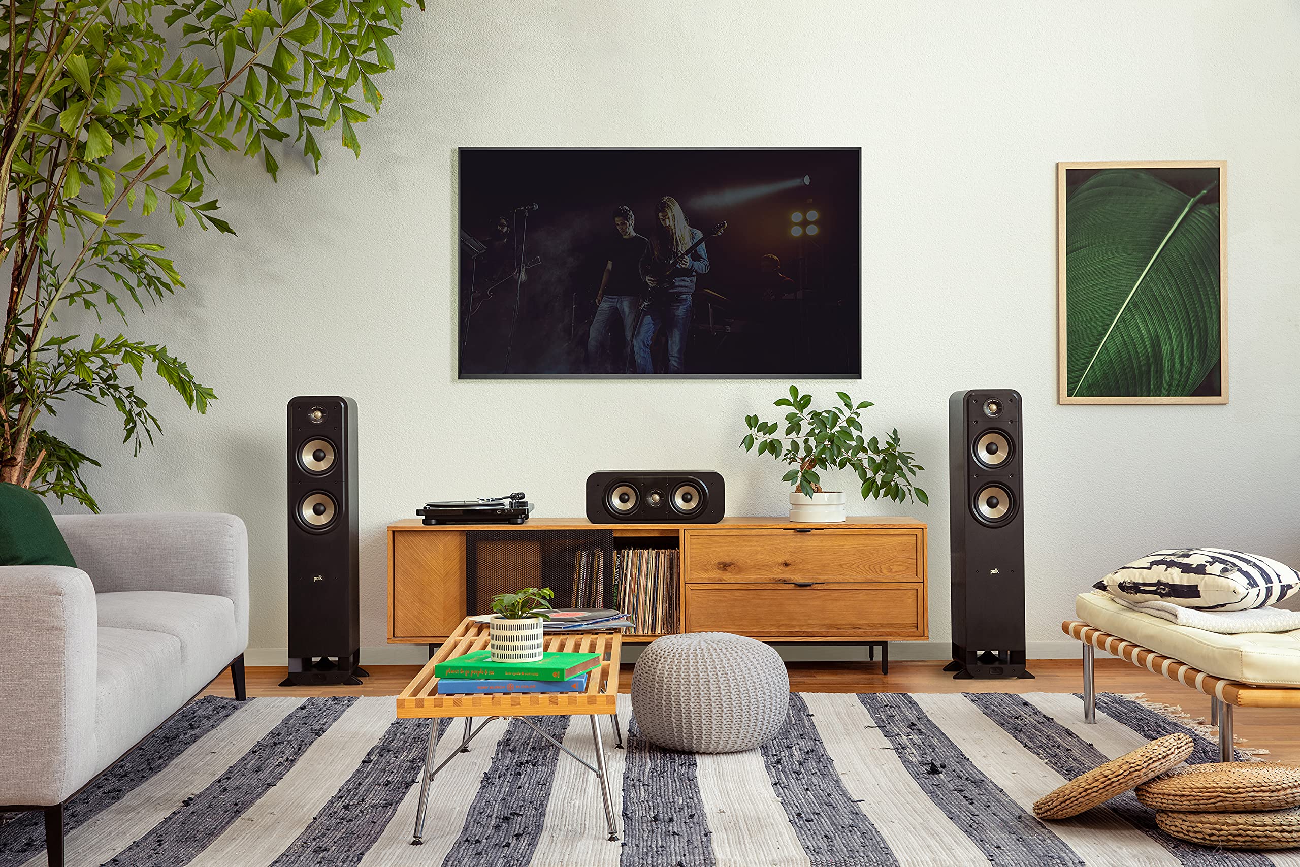 Foto 7 | Altavoz De Canal Central Polk Signature Elite Es30 Negro - Venta Internacional.