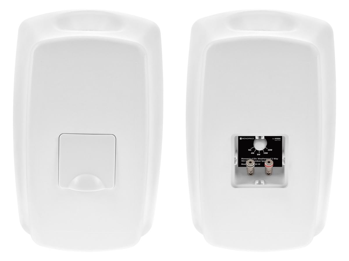 Foto 5 pulgar | Altavoz Monoprice Ws-7b-62-w De 6.5 Pulgadas, Resistente A La Intemperie, 70 V (cada Uno) - Venta Internacional.