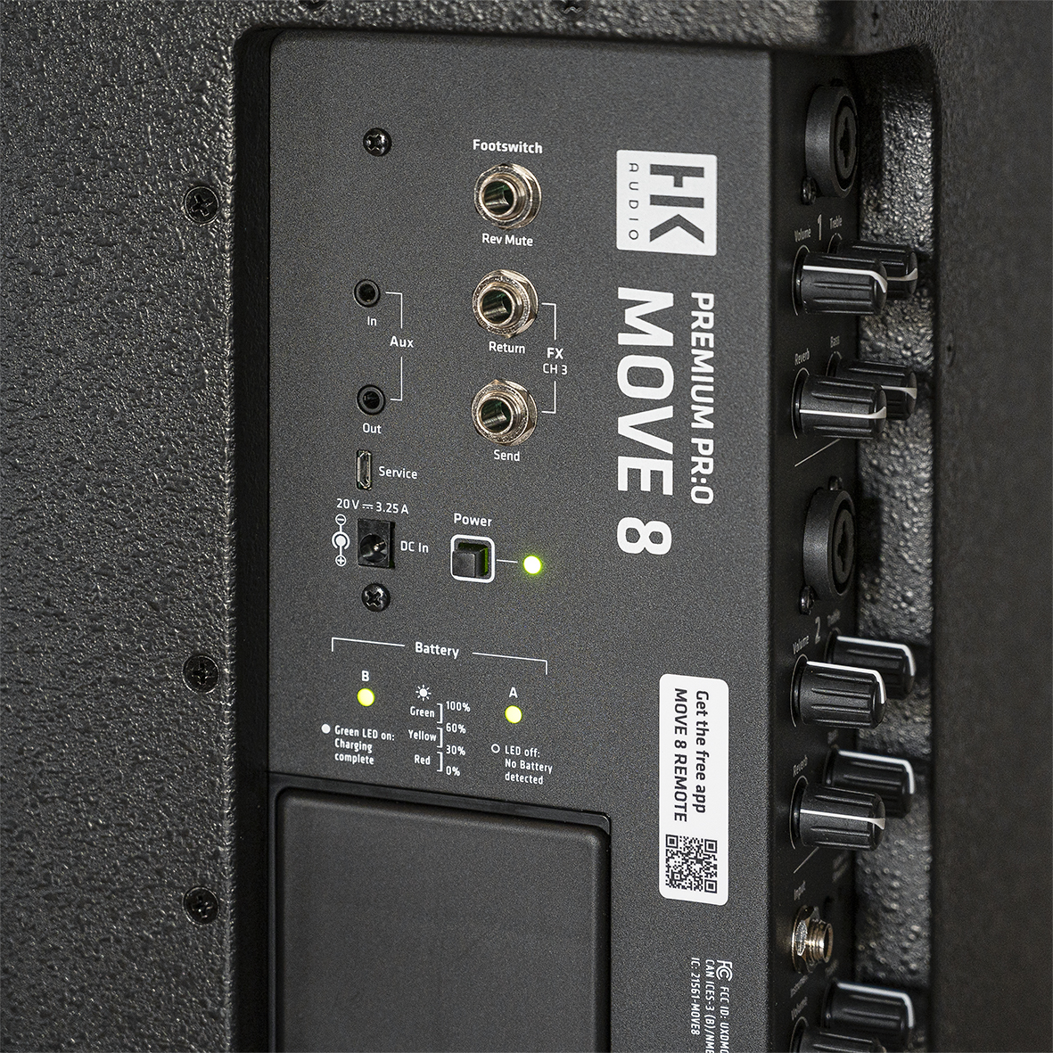 Foto 2 | Bafle Amplificado Hk Promove-8 Color Negro