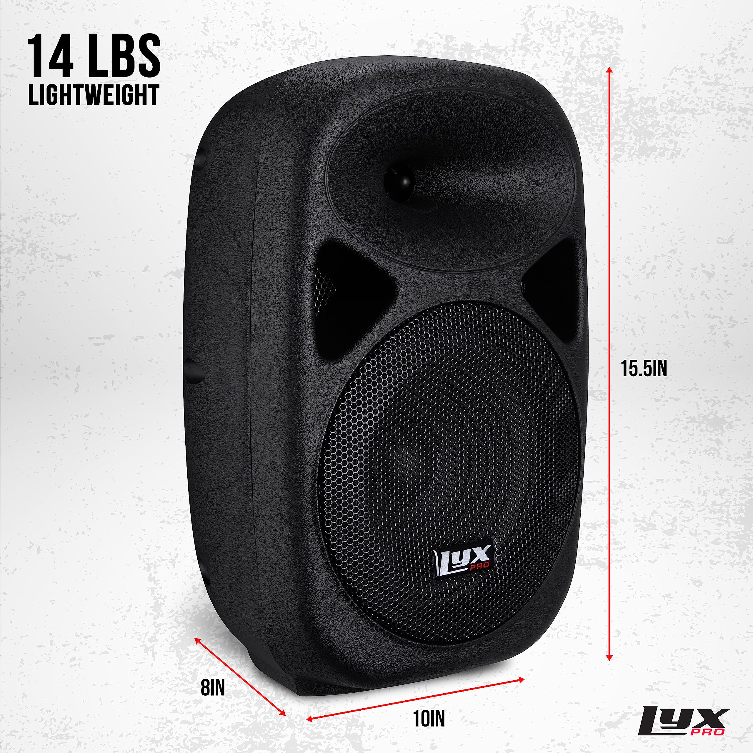 Foto 4 pulgar | Sistema Pa Portátil Lyxpro Spa-8 Compact 8 Con Potencia Rms De 100 W - Venta Internacional.
