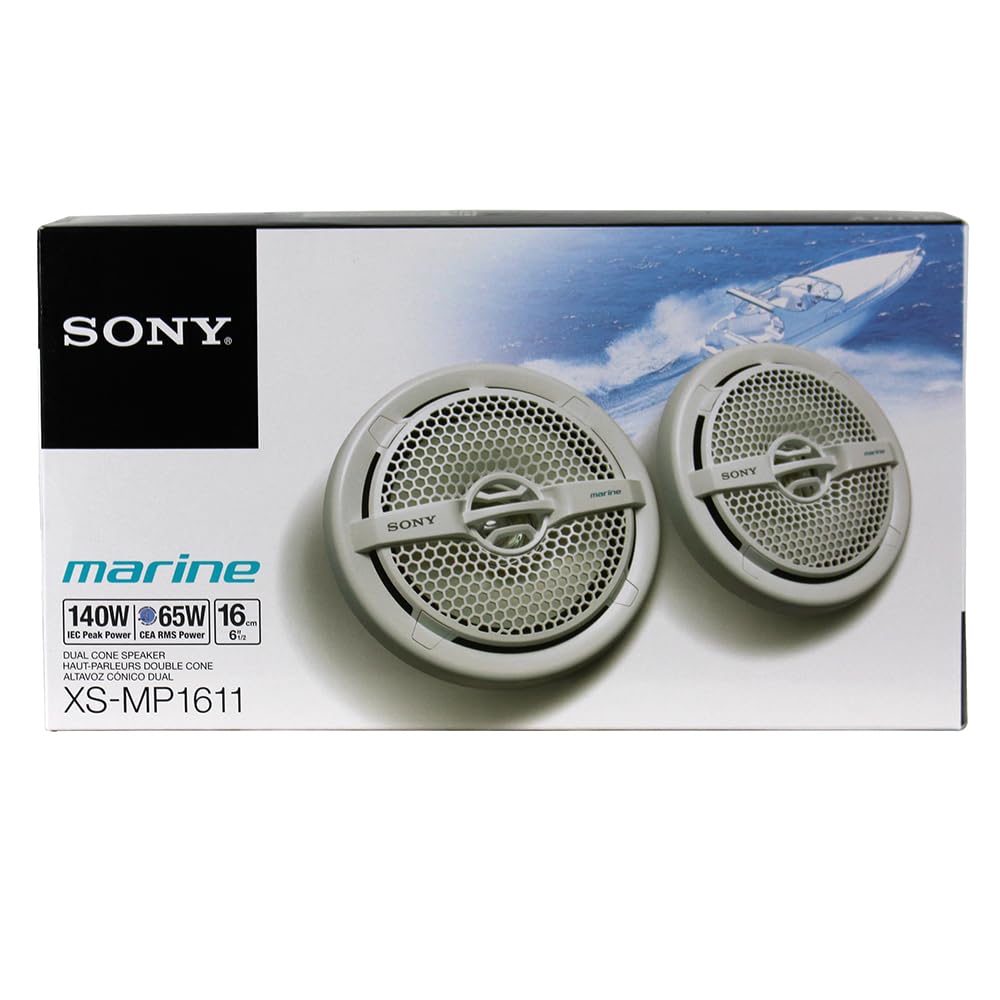 Foto 7 pulgar | Altavoces De Audio Marino Sony Con Certificación Marine Use De 6.5 Pulgadas, Blancos - Venta Internacional.