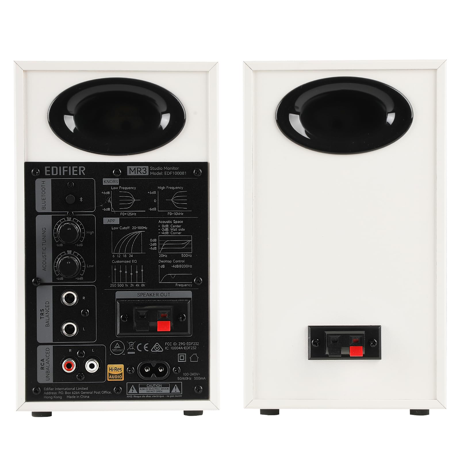 Foto 4 pulgar | Altavoces Para Monitor De Estudio Edifier Mr3 Hi-res Audio, Color Blanco - Venta Internacional.