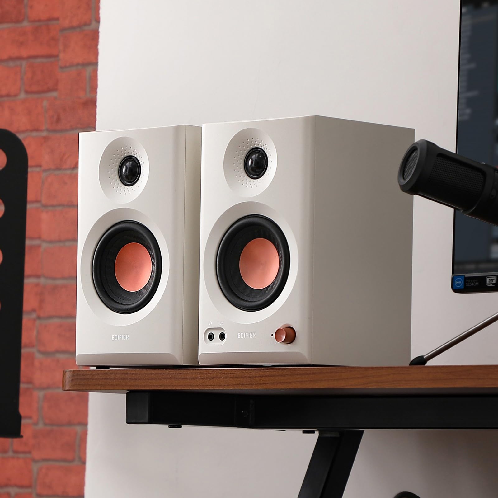 Foto 4 | Altavoces Para Monitor De Estudio Edifier Mr3 Hi-res Audio, Color Blanco - Venta Internacional.