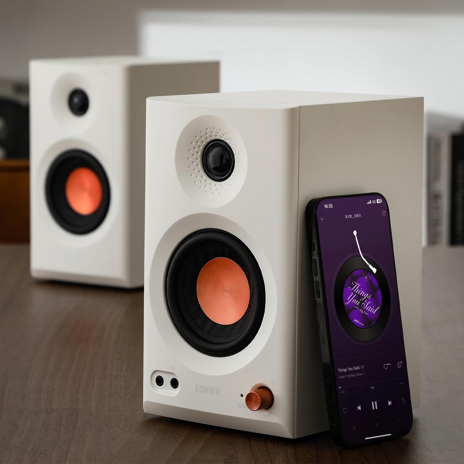 Foto 6 pulgar | Altavoces Para Monitor De Estudio Edifier Mr3 Hi-res Audio, Color Blanco - Venta Internacional.