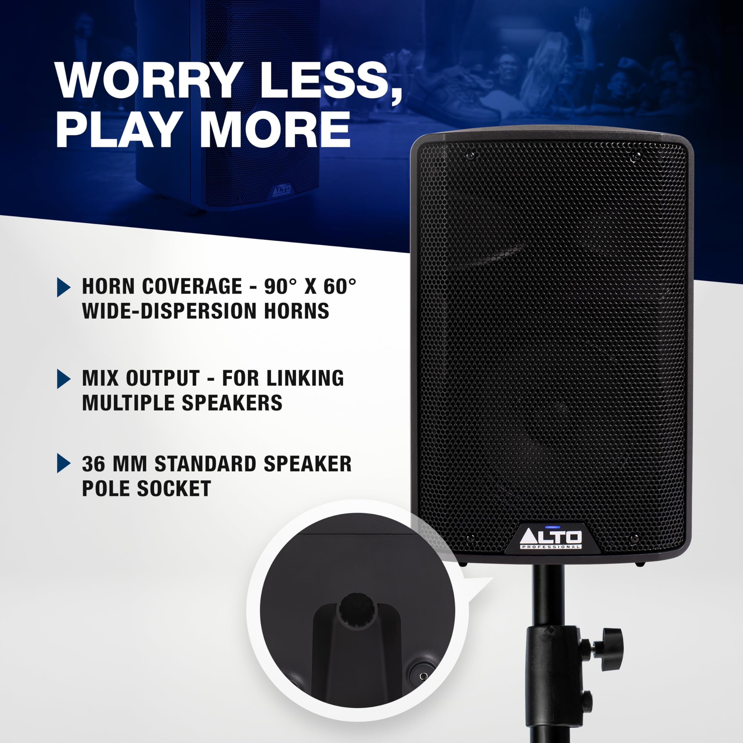 Foto 7 pulgar | Altavoz Pa Con Alimentación Alto Tx410 350w 10 Con Tws Bluetooth - Venta Internacional.