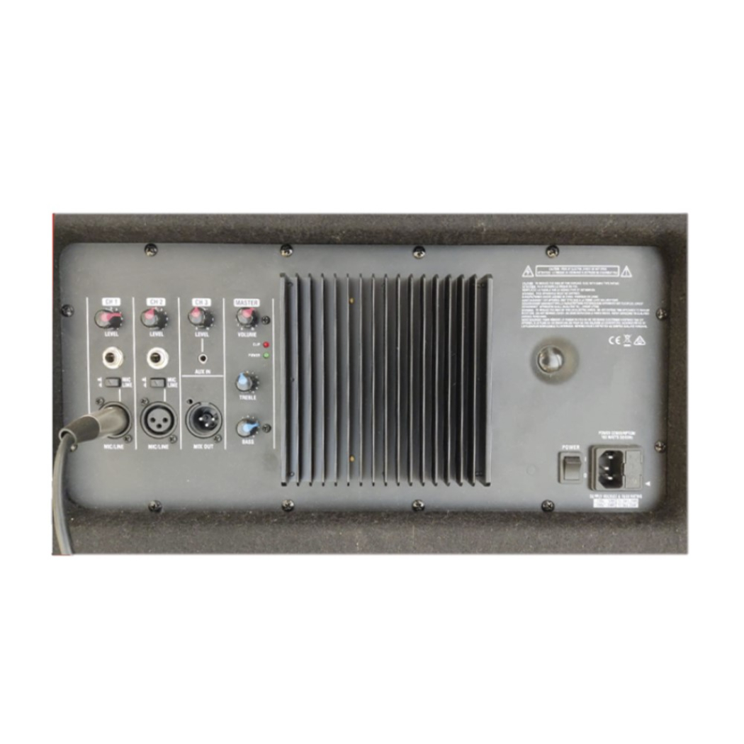 Foto 4 pulgar | Monitor Amplificado Soundtrack Sts-12pm  200w  Xlr  Formato Wedge.