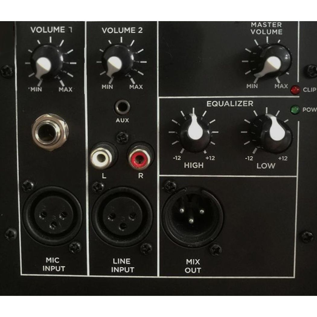 Foto 4 pulgar | Bafle Amplificado Sound Track Sts-215p Negro