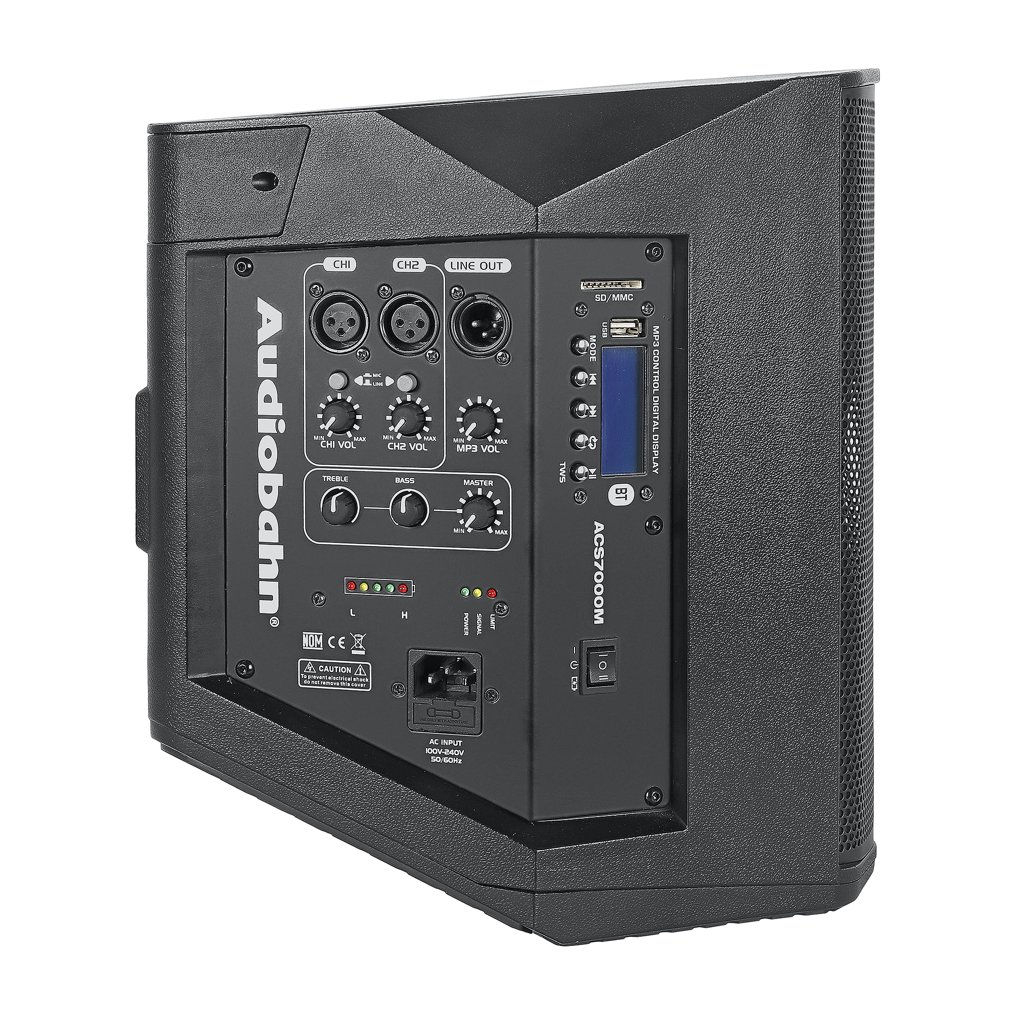 Foto 7 pulgar | Bafle Audiobahn Profesional 6.5'' Coaxial Audiobahn Acs7000m