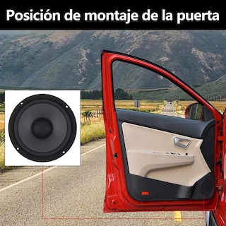 Foto 4 | Juego Bocinas de Carro 6.5 Pulgadas 600w Eo Safe Imports Esi-4872 color Negro