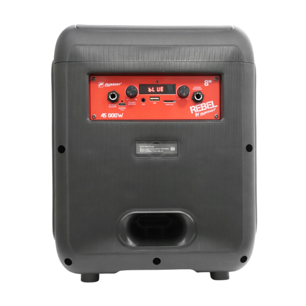 Foto 2 | Bafle Amplificado 8'' + Tweeter 4500w Fussion Acustic Bt Pbs-8rebel