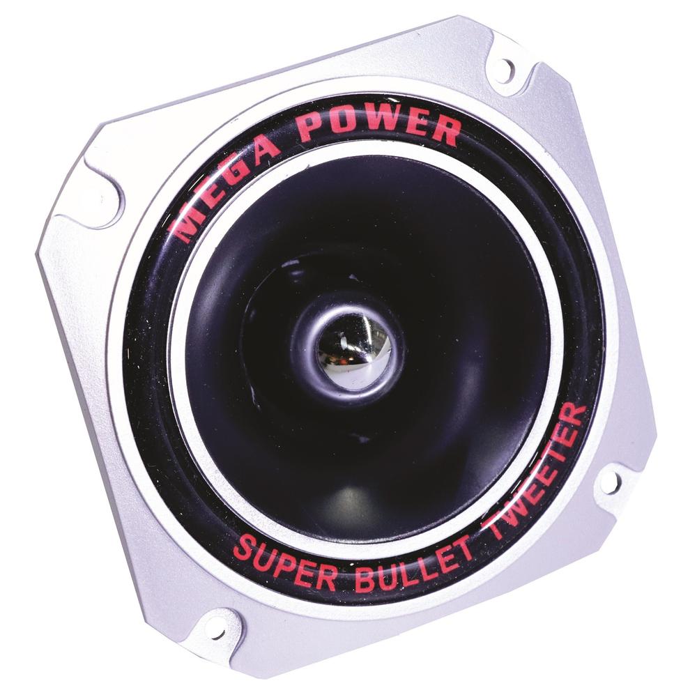 Foto 2 pulgar | Tweeter Piezo Cuadrado Plástico Bala 180w PMPO 75w RMS 9.3 x 9.3 x 6.4 cm