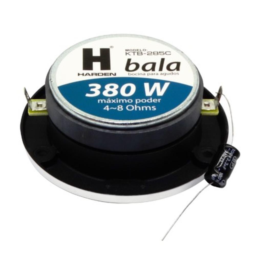 Foto 4 pulgar | Tweeter Gris Tipo Bala Cromado Ktb-285c