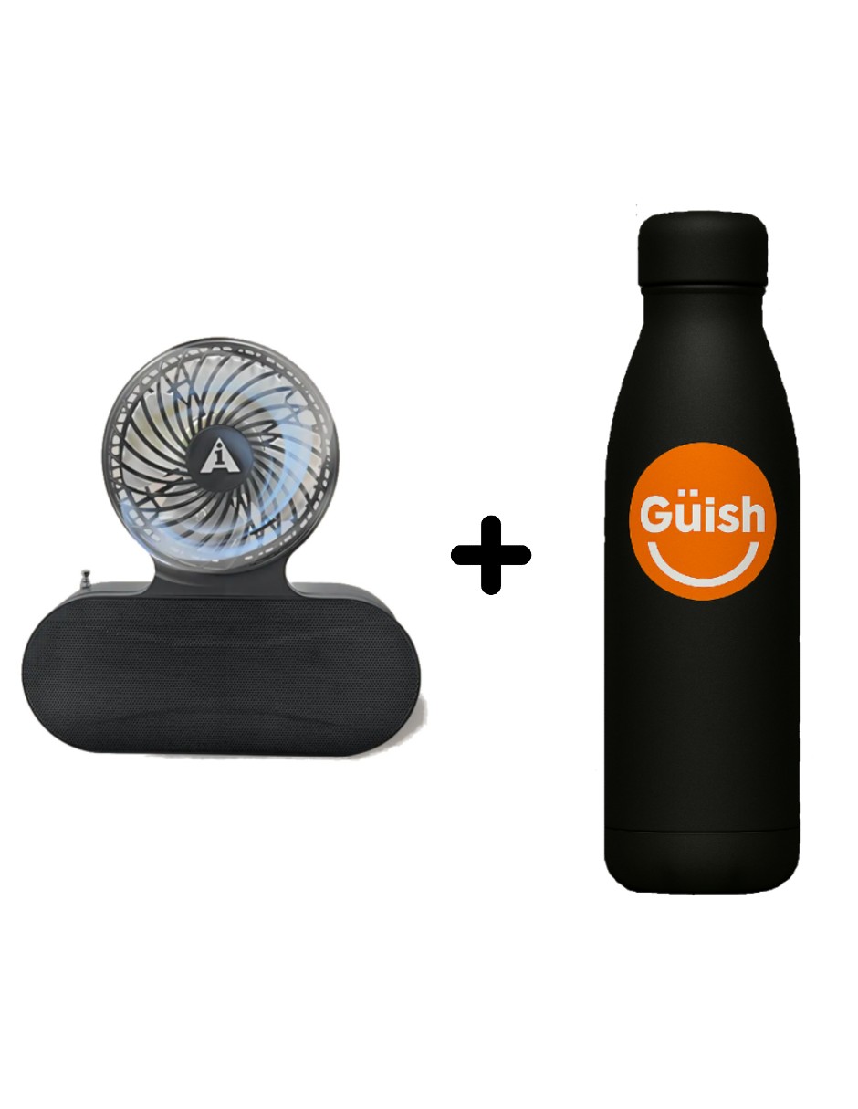 Foto 2 pulgar | Sunshot Solar Bocina Bluetooth + Gratis Termo Güish De Regalo