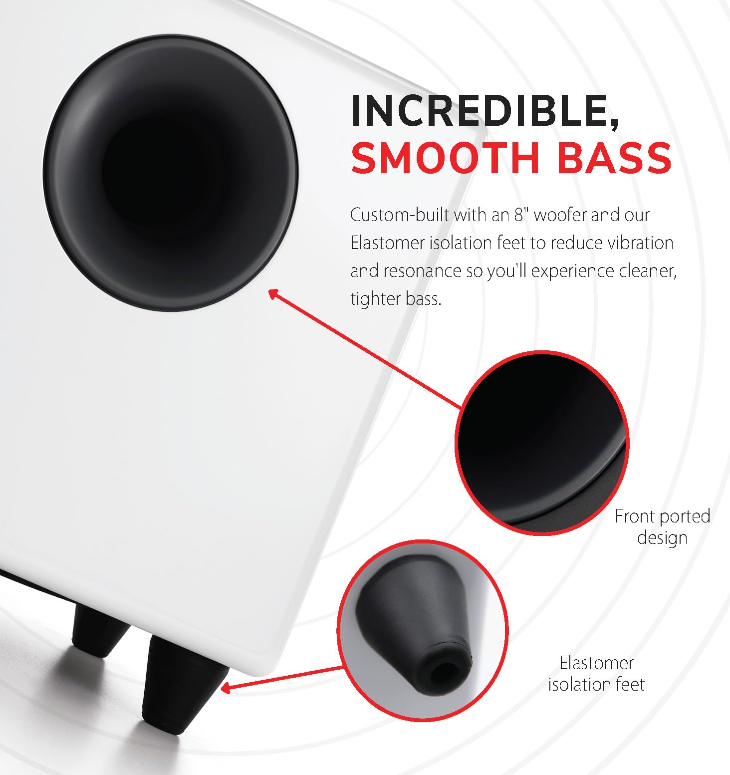 Foto 5 pulgar | Altavoz Audioengine 20 cm 250 W - Venta Internacional