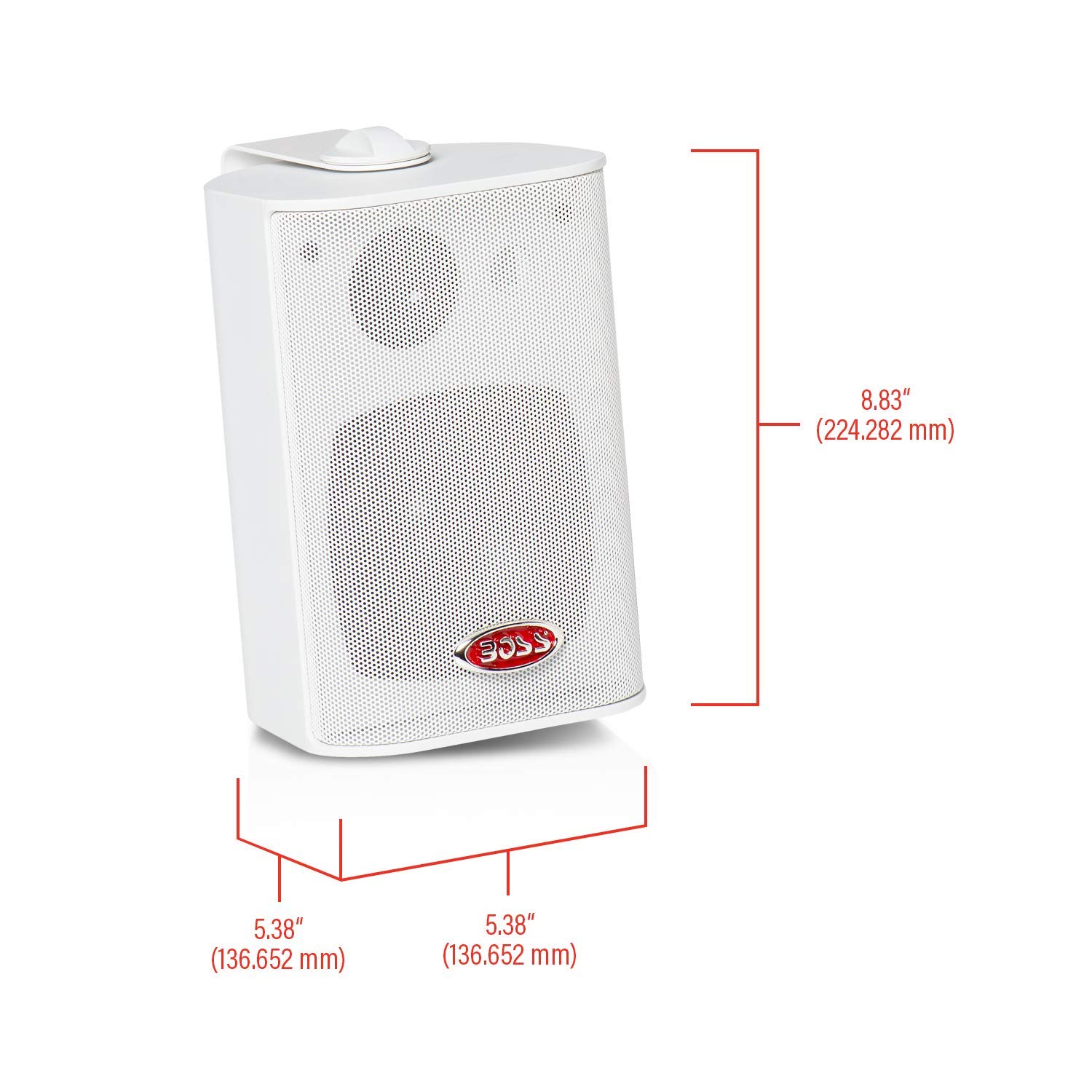 Foto 7 pulgar | Altavoz Boss Audio Mr4,3w 200w 3 Way Marine 4'' Blanco - Venta Internacional.