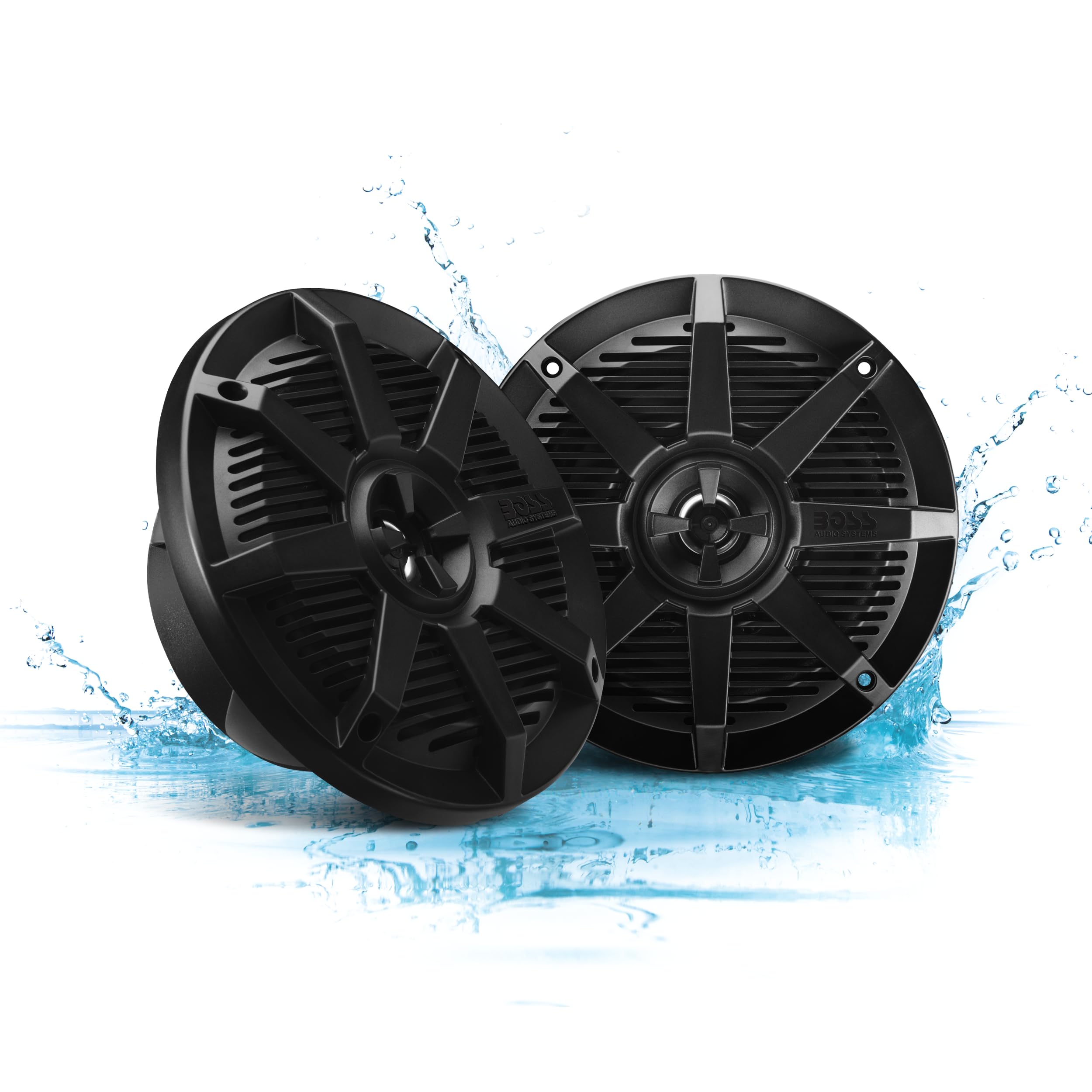 Par De Altavoces Marinos Boss Audio Systems Mr62b De 200 W Y 6.5 Pulgadas - Venta Internacional.
