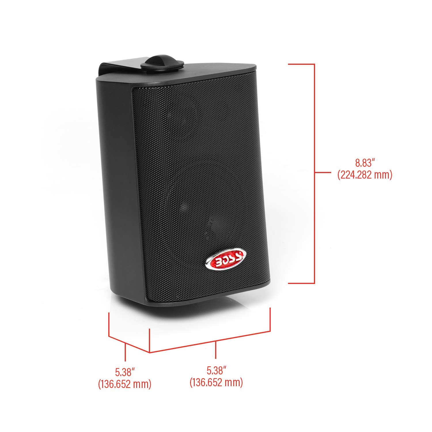 Foto 7 pulgar | Altavoces Marinos Boss Audio Systems Mr4.3b, 200 W, 4 Pulgadas Y 3 Vías - Venta Internacional.