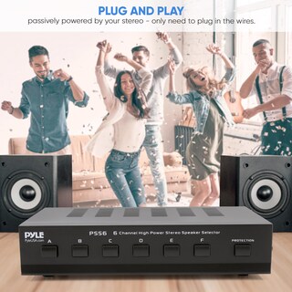 Foto 5 | Caja Selectora De Interruptores De Altavoz Pyle Home Premium 6 Zone Pss6 - Venta Internacional.