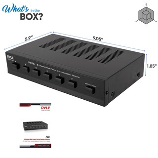 Foto 7 | Caja Selectora De Interruptores De Altavoz Pyle Home Premium 6 Zone Pss6 - Venta Internacional.