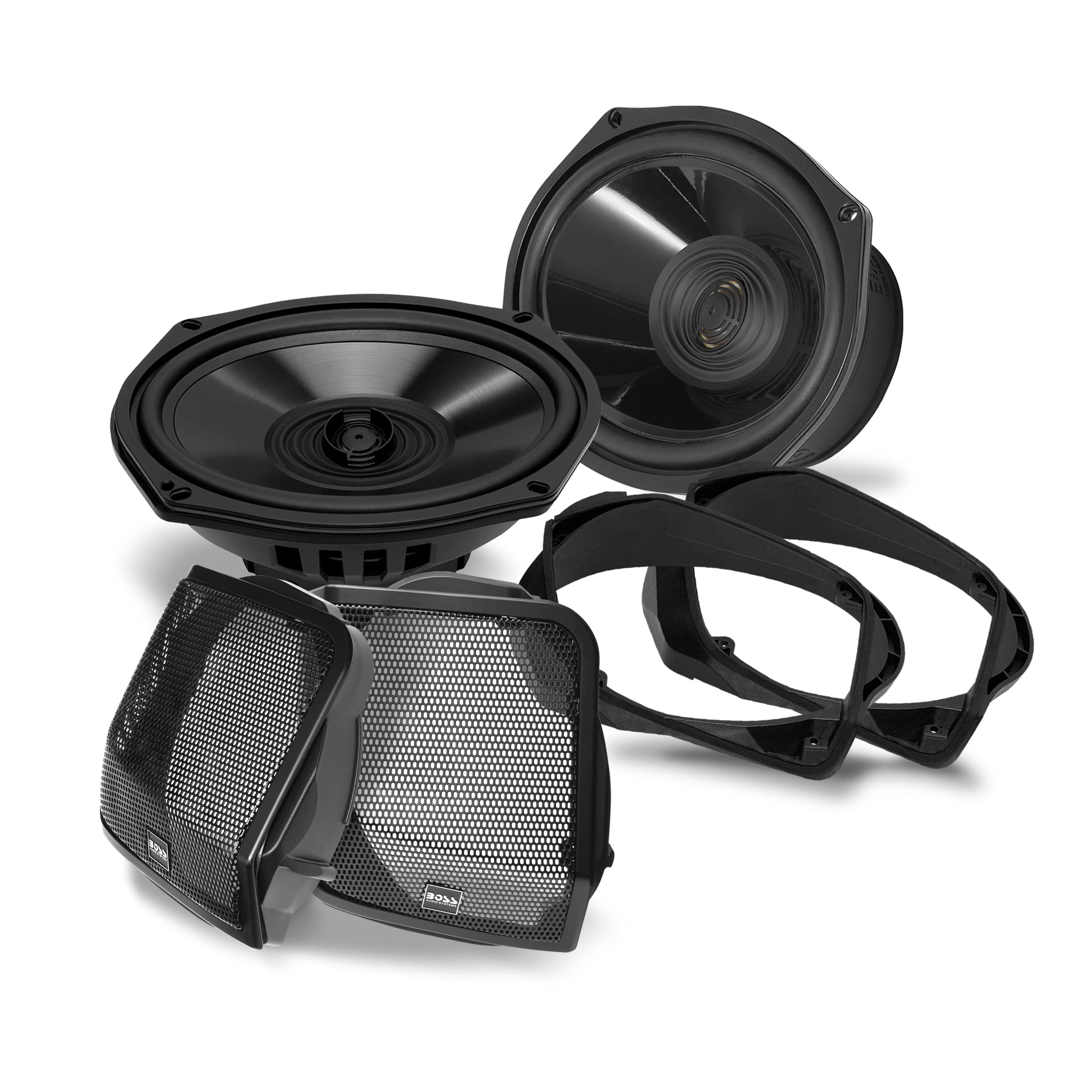 Foto 2 pulgar | Kit De Altavoces Con Forma De Alforja Boss Audio Systems Bhd98 6 X 9 Pulgadas, 300 W - Venta Internacional.